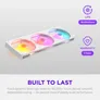 NZXT F360 RGB Gehäuselüfter 360mm Weiß