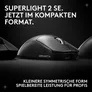 Logitech G PRO X SUPERLIGHT 2c SE Kabellose Gaming-Maus Schwarz | 44.000 DPI | LIGHTSPEED Wireless | Ultraleicht 53 g