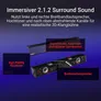 ASUS ROG Gjallar Dolby Atmos Gaming Soundbar mit kabellosem Subwoofer – Premium 2.1.2 Surround-Sound für Gamer