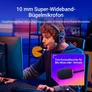 ASUS ROG Pelta Wireless Gaming-Headset Schwarz – Tri-Mode-Konnektivität, SpeedNova-Technologie & kristallklare Sprachübertragung