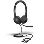 Jabra Evolve2 30 SE Stereo-Headset USB-C/A, MS, kabelgebunden