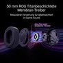ASUS ROG Pelta Wireless Gaming-Headset Schwarz – Tri-Mode-Konnektivität, SpeedNova-Technologie & kristallklare Sprachübertragung