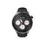 Motorola moto watch ultra Gun Metal mit Black Beauty Silikon- & Leder-Armband
