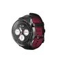 Motorola moto watch ultra Gun Metal mit Black Beauty Silikon- & Leder-Armband
