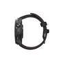 Motorola moto watch ultra Gun Metal mit Black Beauty Silikon- & Leder-Armband