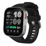 Amazfit Bip Max 50 mm Smartwatch Silver mit 2,07 Zoll AMOLED, GPS, Offline-Karten, 5 ATM und HYROX-Modus