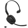 Jabra Evolve3 65 Mono MS Schwarz Kabelloses Bluetooth-Headset, USB-C Dongle und Ladestation, ANC, Microsoft Teams zertifiziert