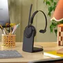 Jabra Evolve3 65 Mono MS Schwarz Kabelloses Bluetooth-Headset, USB-A Dongle, ANC, Microsoft Teams zertifiziert