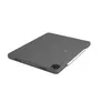 Logitech Combo Touch Tastatur-Case Dunkelgrau für iPad Pro 11 Zoll (1./2./3./4. Generation), Hintergrundbeleuchtete Tastatur und präzises Trackpad