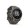 Garmin Fenix 9 - 47 mm, AMOLED Pebble Gray QuickFit®-Silikon-Armband
