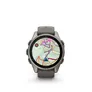 Garmin Fenix 9 - 43 mm, AMOLED Pebble Gray QuickFit®-Silikon-Armband