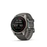 Garmin Fenix 9 - 43 mm, AMOLED Pebble Gray QuickFit®-Silikon-Armband