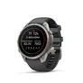 Garmin Fenix 9 Pro - 47 mm, AMOLED Graphit/Schwarz Titan mit QuickFit®-Silikon-Armband