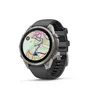 Garmin Fenix 9 Pro - 47 mm, AMOLED LTE Graphit/Schwarz Titan mit QuickFit®-Silikon-Armband