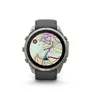 Garmin Fenix 9 Pro - 51 mm, AMOLED Graphit/Schwarz Titan mit QuickFit®-Silikon-Armband