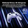 ASUS ROG Raikiri II Pro PC Controller Weiß – Premium Gaming-Controller mit 8K-Abtastrate und Hot-Swap-TMR-Joysticks