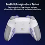 ASUS ROG Raikiri II Pro PC Controller Weiß – Premium Gaming-Controller mit 8K-Abtastrate und Hot-Swap-TMR-Joysticks