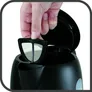 Tefal KO 3308 Wasserkocher 1,7 Liter Schwarz / Edelstahl