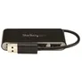 StarTech.com 4-Port USB 2.0 Hub 4x USB-A, 480 Mbit/s, mit integriertem Kabel