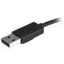 StarTech.com 4-Port USB 2.0 Hub 4x USB-A, 480 Mbit/s, mit integriertem Kabel