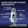 Logitech G Yeti 2 USB Gaming Mikrofon | KI-Rauschunterdrückung, Blue VO!CE, 24 Bit/48 kHz & RGB Display, Weiß