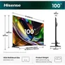 Hisense 100UR8DS 254cm 100" 4K UHD RGB MiniLED Smart TV 4K 180 Hz
