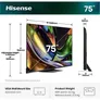 Hisense 75UR8DS 191cm 75" 4K UHD RGB MiniLED Smart TV 4K 180 Hz