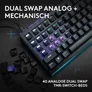 Logitech G Gaming Set G512 X 98 RGB Gaming-Tastatur & G502 X PLUS LIGHTSPEED Wireless Gaming-Maus – Esports Performance Set, Schwarz-/Dunkles Lila