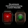 Apple Watch Series 12 GPS 42mm Black Aluminium Gehäuse mit Black Sport Band - S/M