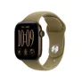 Apple Watch Series 12 GPS 42mm Dark Bronze Aluminium Gehäuse mit Olive Sport Band - M/L