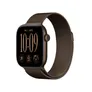 Apple Watch Series 12 GPS 42mm Dark Bronze Aluminium Gehäuse mit Dark Bronze Milanese Loop