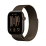 Apple Watch Series 12 GPS 46mm Dark Bronze Aluminium Gehäuse mit Dark Bronze Milanese Loop - M/L