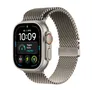 Apple Watch Ultra 4 GPS + Cellular 49mm Natural Titanium Gehäuse mit Natural Titanium Milanese Loop - L