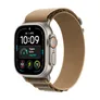 Apple Watch Ultra 4 GPS + Cellular 49mm Natural Titanium Gehäuse mit Desert Alpine Loop - M
