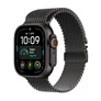 Apple Watch Ultra 4 GPS + Cellular 49mm Black Titanium Gehäuse mit Black Titanium Milanese Loop - M