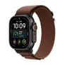 Apple Watch Ultra 4 GPS + Cellular 49mm Black Titanium Gehäuse mit Burgundy Alpine Loop - M