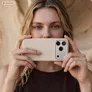 Vonmählen Soft Silicone Case 2 für iPhone 18 Pro Max Cream