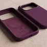 Vonmählen Soft Silicone Case 2 für iPhone 18 Pro Burgundy