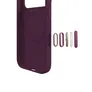 Vonmählen Soft Silicone Case 2 für iPhone 18 Pro Max Burgundy