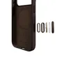 Vonmählen Soft Silicone Case 2 für iPhone 18 Pro Dark Brown