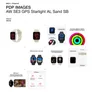 Apple Watch SE 3 GPS 40mm Starlight Aluminium Case with Sand Sport Band - M/L