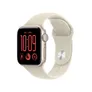 Apple Watch SE 3 GPS 40mm Starlight Aluminium Case with Sand Sport Band - M/L