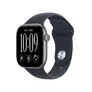Apple Watch Series 12 GPS + Cellular 42mm Space Grey Aluminium Case with Navy Blue Sport Band - M/L