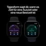 Apple Watch Series 12 GPS + Cellular 46mm Natural Titanium Case with Navy Blue Sport Band - M/L