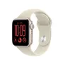 Apple Watch SE 3 GPS + Cellular 40mm Starlight Aluminium Case with Sand Sport Band - M/L