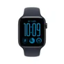 Apple Watch SE 3 GPS + Cellular 44mm Midnight Aluminium Case with Navy Blue Sport Band - M/L