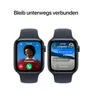 Apple Watch SE 3 GPS + Cellular 44mm Midnight Aluminium Case with Navy Blue Sport Band - M/L