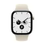 Apple Watch Series 12 GPS + Cellular 42mm Pearl White Ceramic Case with Sand Sport Band - M/L