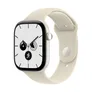 Apple Watch Series 12 GPS + Cellular 46mm Pearl White Ceramic Case with Sand Sport Band - M/L