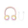 Philips TAK4200PK/00 kabellose und kabelgebundene On-ear Kopfhörer USB-C Bluetooth pink/weiß